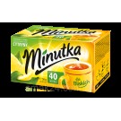 Чай зеленый с лимонным вкусом Minutka 40 пакет 56г