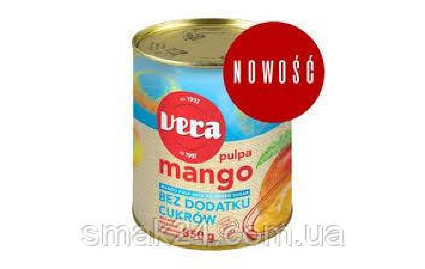 М'якоть манго без додавання цукру Vera Mango pulpa Alphonso 850г