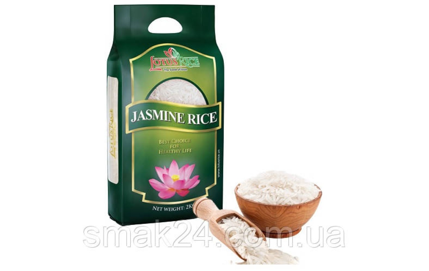 Рис Жасмин Lotus Rice 1кг Вьетнам