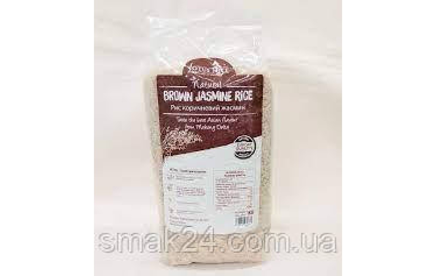 Рис коричневий Жасмин Lotus Rice Brown Jasmine Rice 1кг В'єтнам