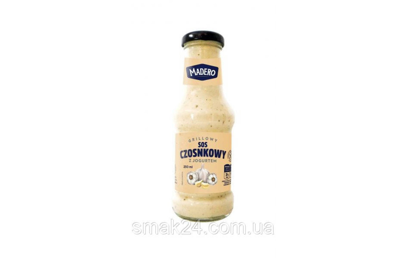 Соус чесночный Madero sos czosnkowy 250г Польша