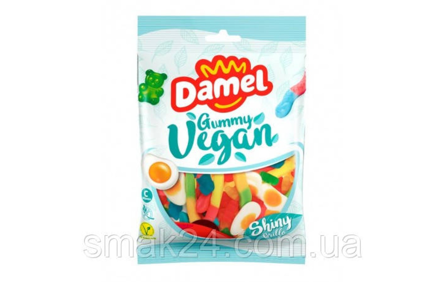 Желейные конфеты БЕЗ ГЛЮТЕНА Микс Vegan Damel  Испания 80г