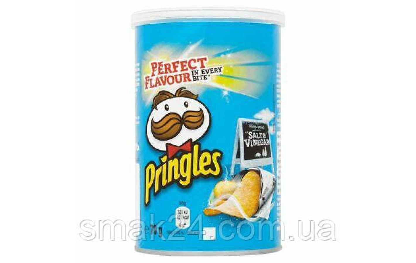 Чипсы с солью и уксусом Pringles Salt & Vinegar, 70 г