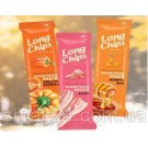 Чіпси з сиром і зеленою цибулею Long Chips 75г Латвія