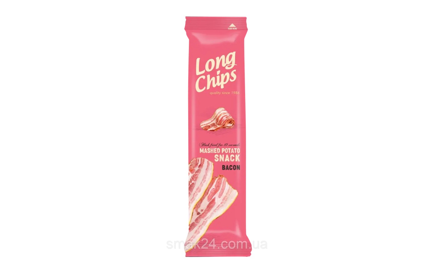 Чипсы с беконом Long Chips 75г Латвия