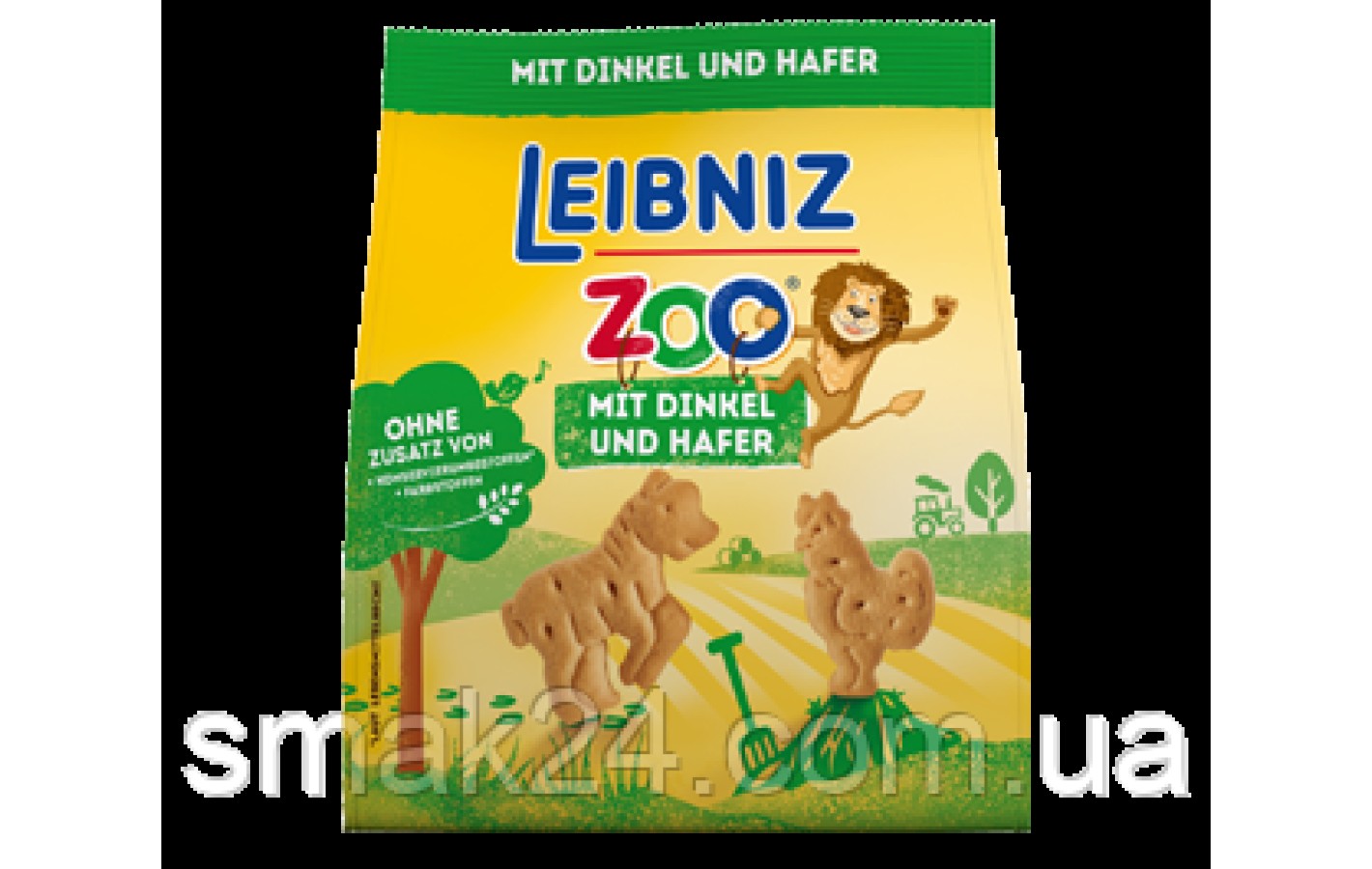 Печиво спельта й овес Зоопарк Bahlsen Leibniz Лейбни Zoo 100 г Німеччина