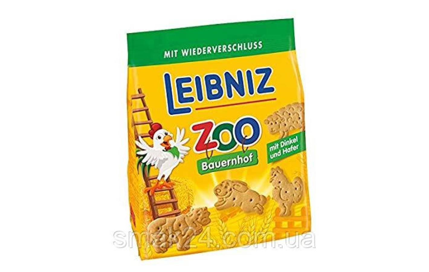 Печиво спельта й овес Зоопарк Bahlsen Leibniz Лейбни Zoo 100 г Німеччина