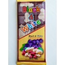 Шоколад (плитка) з арахісом і родзинками Black&White 80г Польща