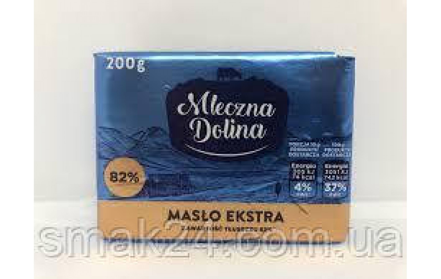Олія вершкове Mleczna dolina 82% 200 г Польща