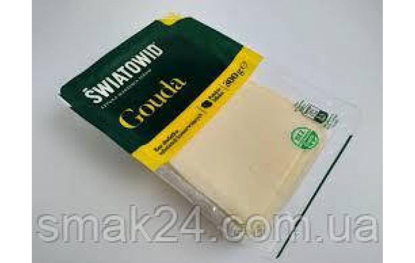 Сир у слайсах Gouda Swiatowid без консервантів 1 кг Польща