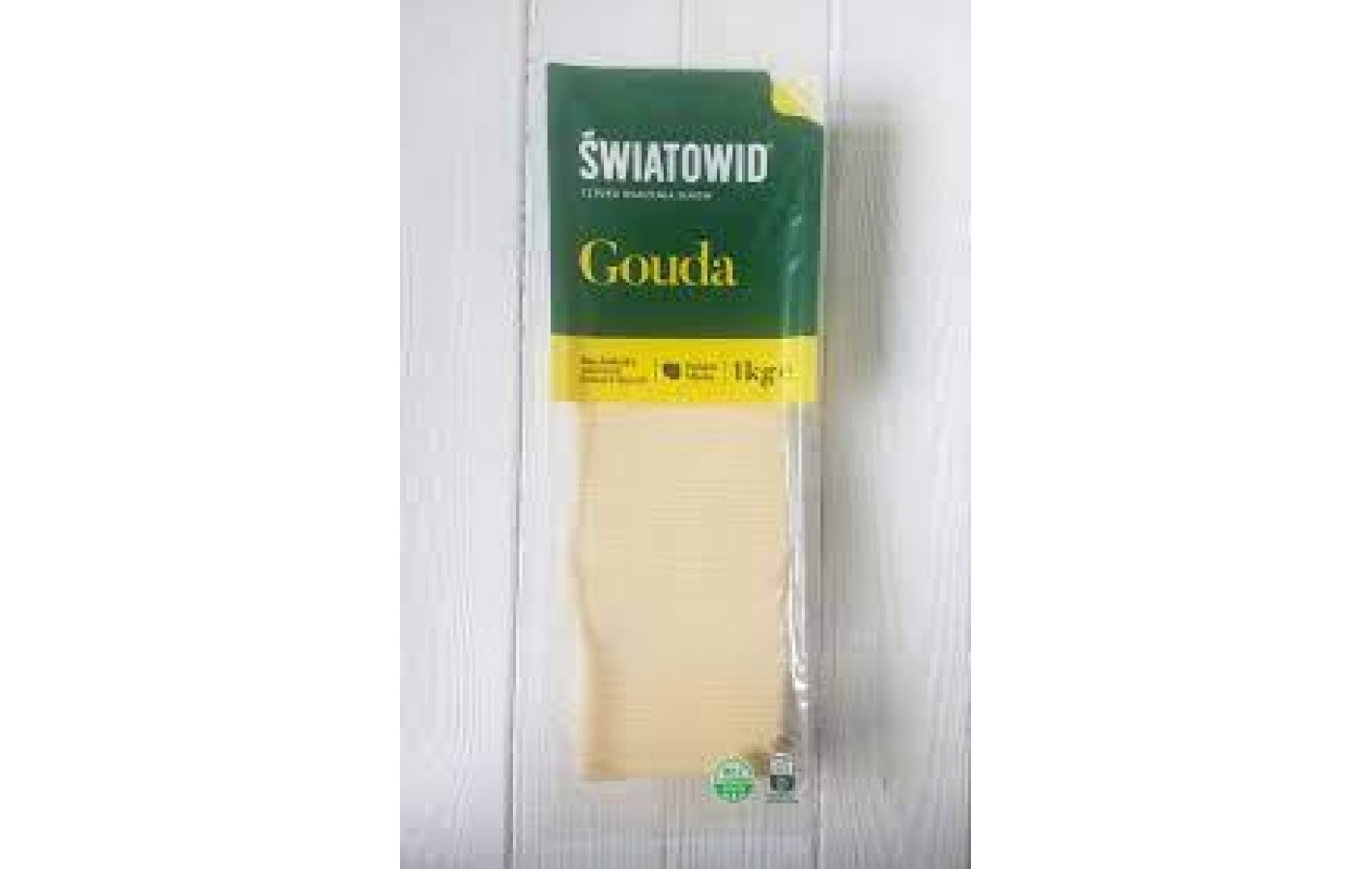 Сир у слайсах Gouda Swiatowid без консервантів 1 кг Польща
