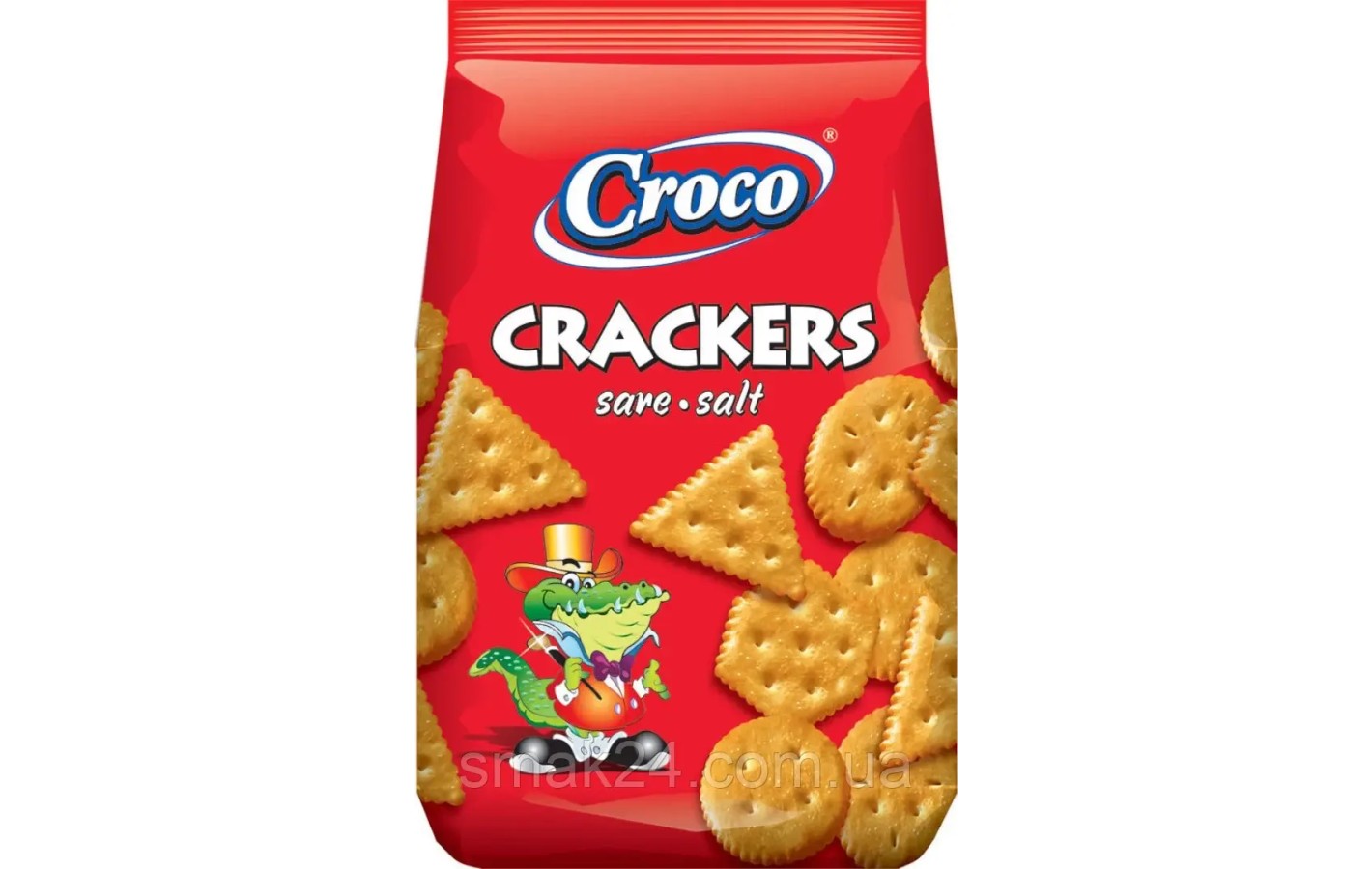 Крекер солоний Croco Crackers 100 г Румунія
