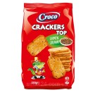 Крекер солоний з кмином Croco Crackers TOP 150 г Румунія