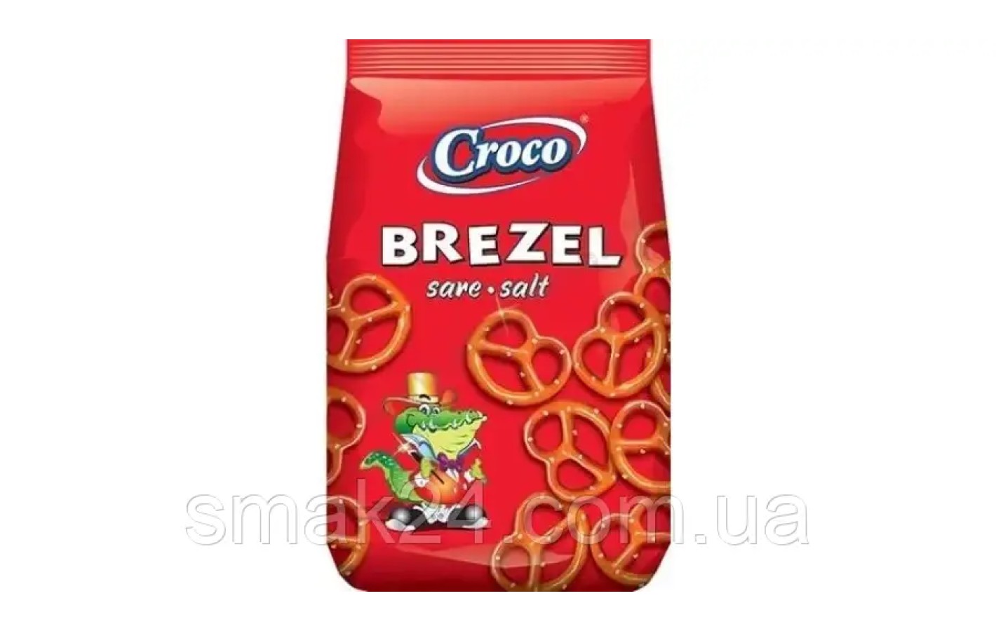 Кренделі солоні Croco Brezel 80 г Румунія