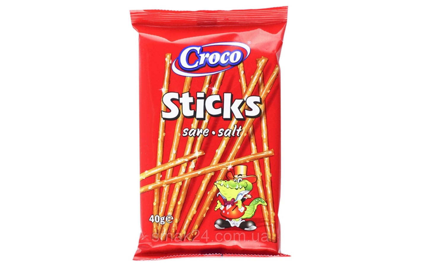 Соломка солона Croco Sticks 40 г Румунія