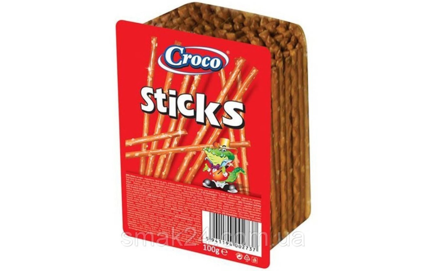 Соломка солона Croco Sticks 100 г Румунія