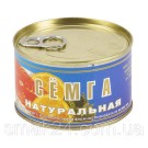 Семга натуральная кусковая Устькамчатрыба  227 г Камчатка