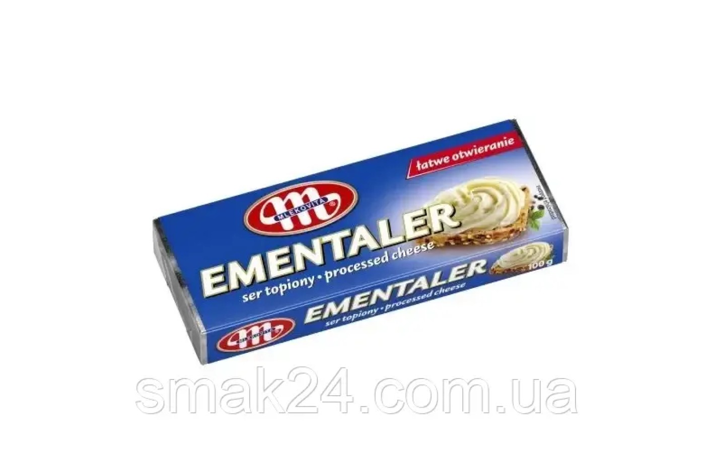Сир плавлений Mlekovita Ementaler 100 г Польща