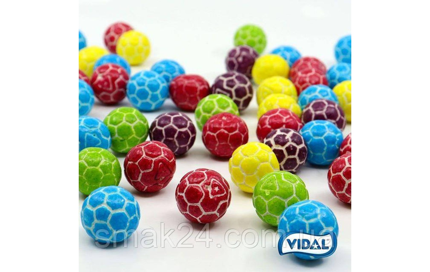 Жувальна гумка Без глютену Футбол ТМ VIDAL Foot Balls 90г Іспанія