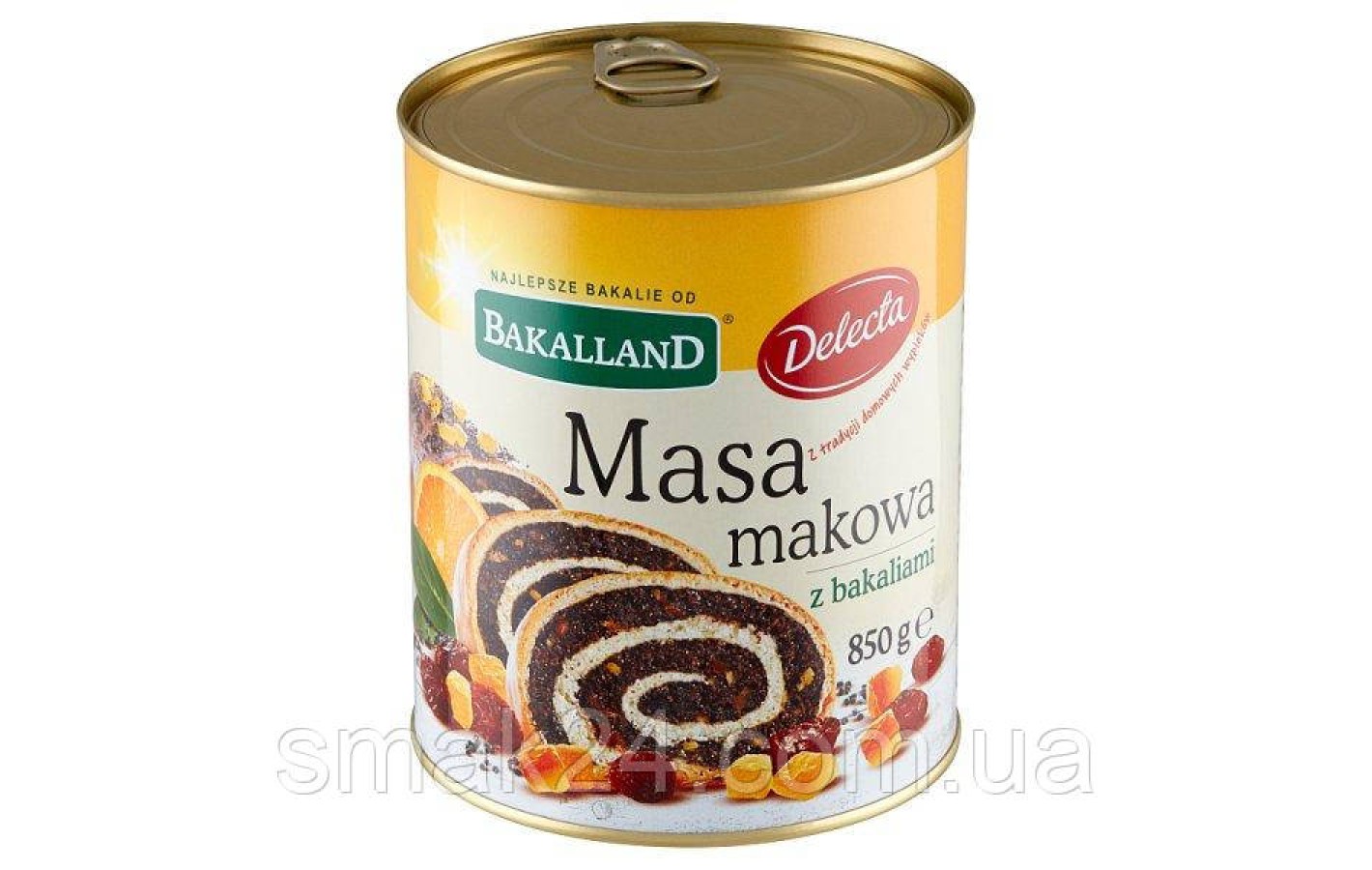 Макова маса з родзинками й апельсином Bakalland Польща 850г