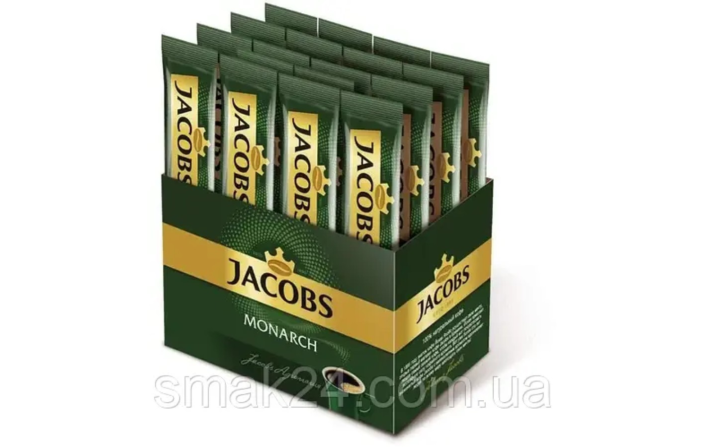 Кава розчинна Jacobs Monarch (Якобс Монарх) в стіках (1,8 г) 26 стіків