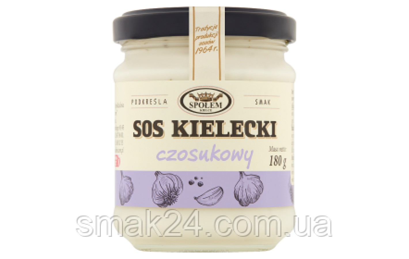 Соус Чесночный Społem Sos Kielecki 180г Польша