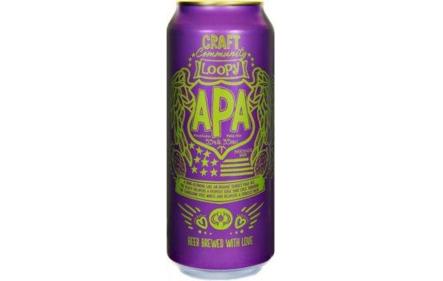 Пиво светлое фильтрованое Craft Community APA 0.5 л ж\б 5.5% Германия