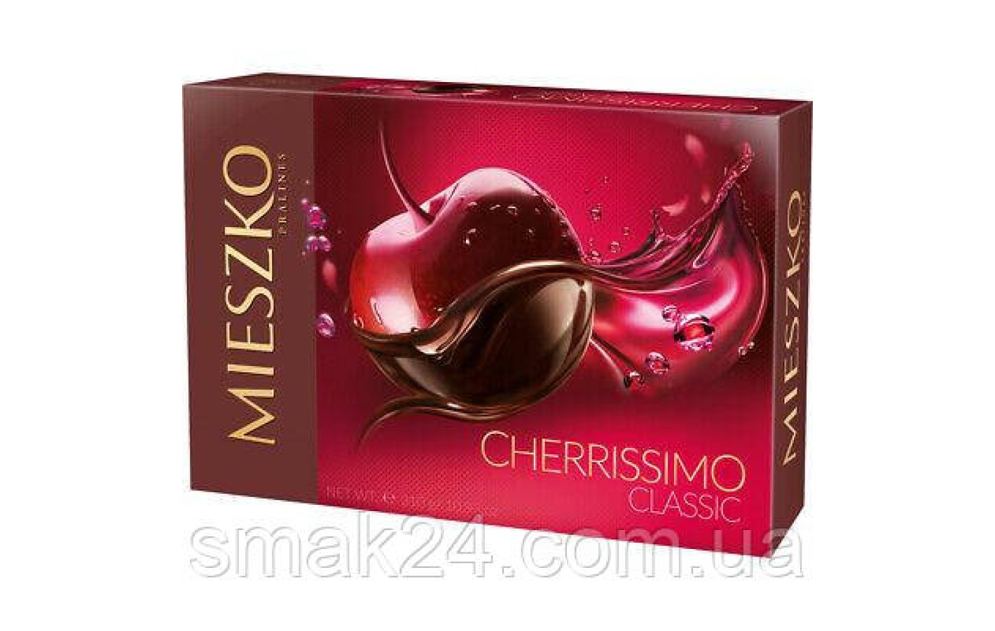 Конфеты шоколадные Вишня с ликером Mieszko Cherrissimo Classic  285 г