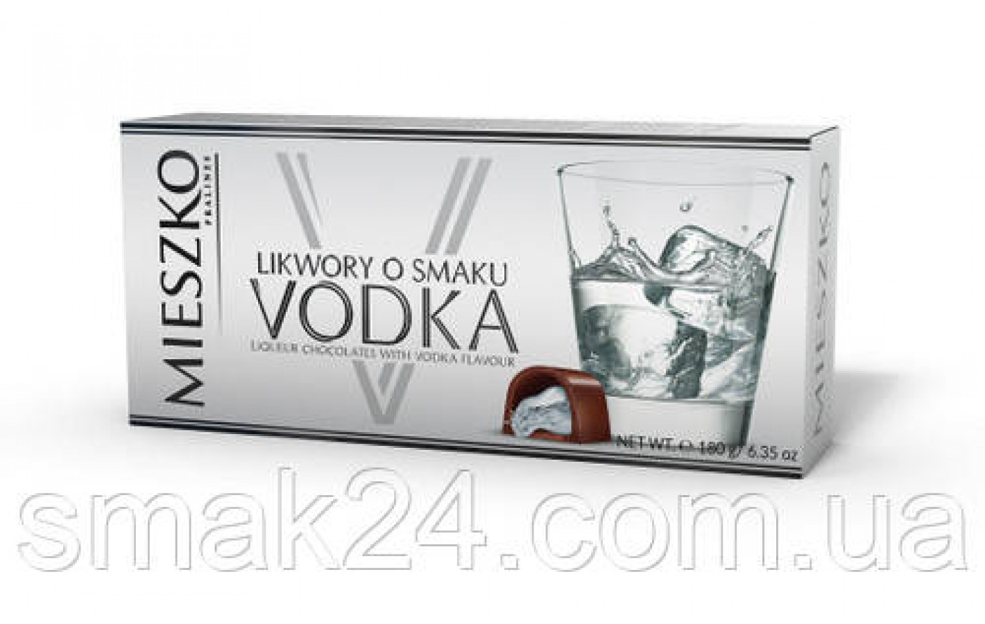 Конфеты шоколадные с ликером Mieszko Vodka Пралине  1кг