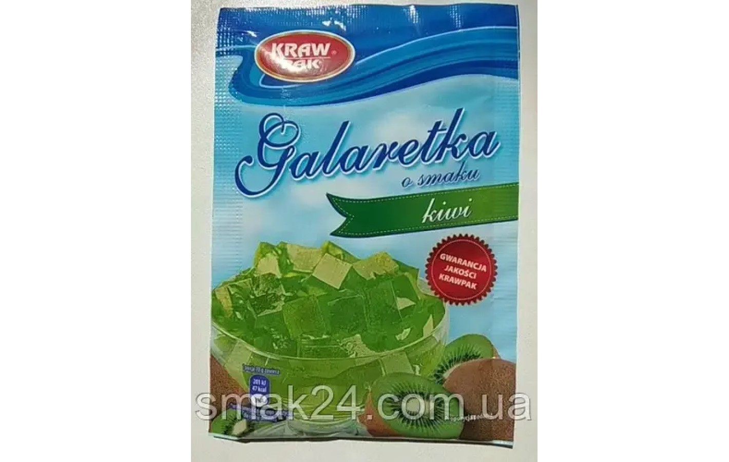 Желе (Galaretka) зі смаком Ківі Kraw Pak Польща 70г