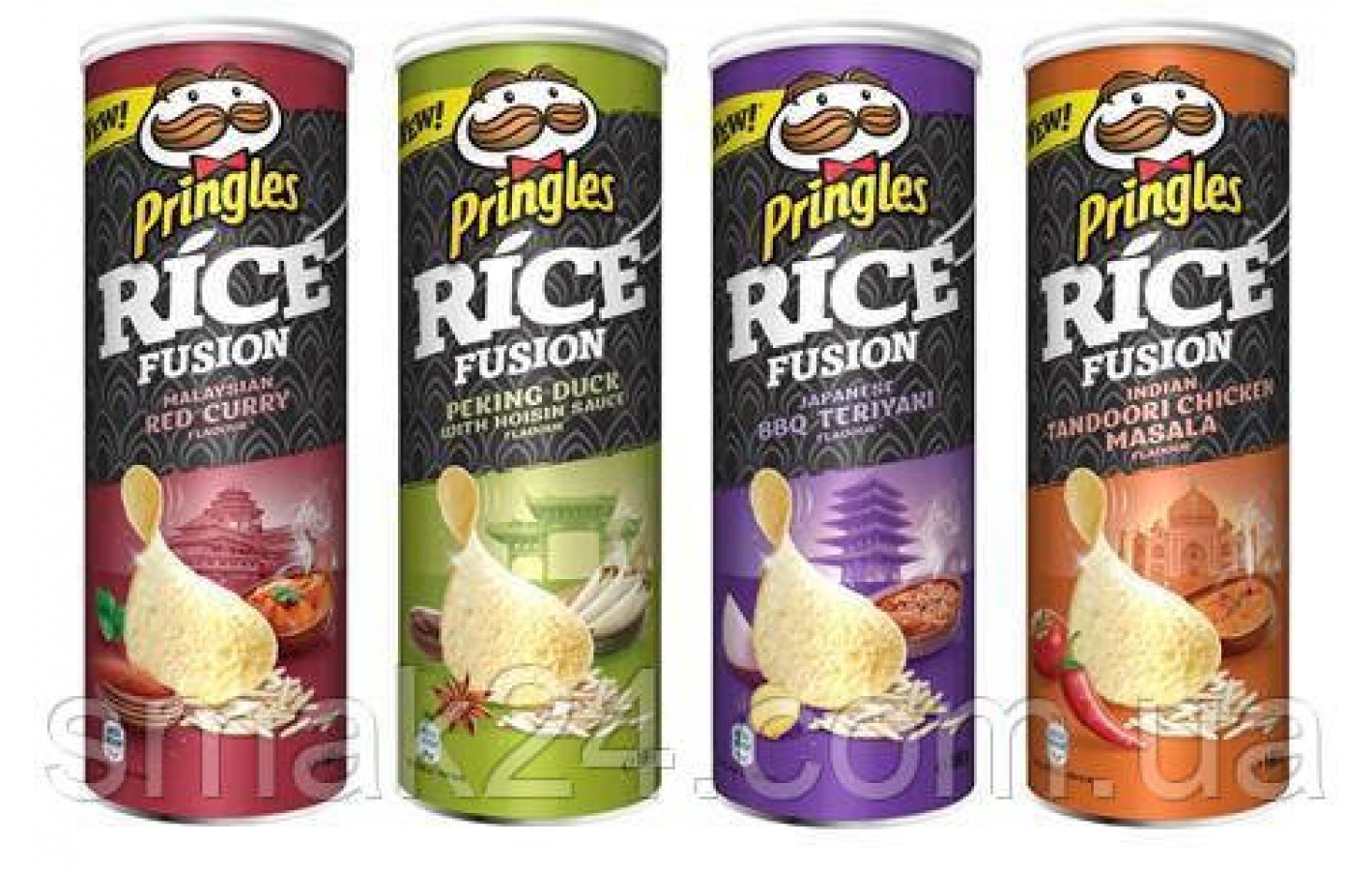 Чипсы рисовые Pringles Rice Fusion Peking Duck with Hoisin  160 г