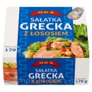 Греческий салат с лососем MK Sałatka grecka z łososiem 170г