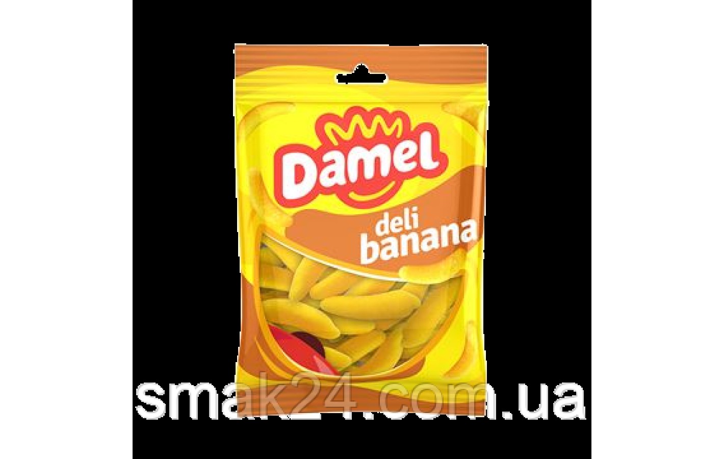Желейні цукерки БЕЗ ГЛЮТЕНУ Damel Bananas (банани) Іспанія 70г