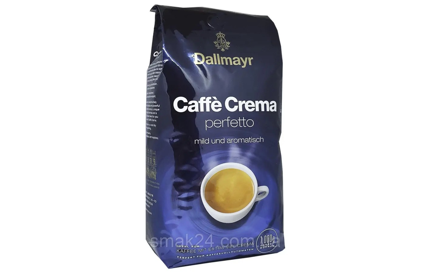 Кофе в зернах  Dallmayr Caffe Crema Perfetto  Германия 1кг