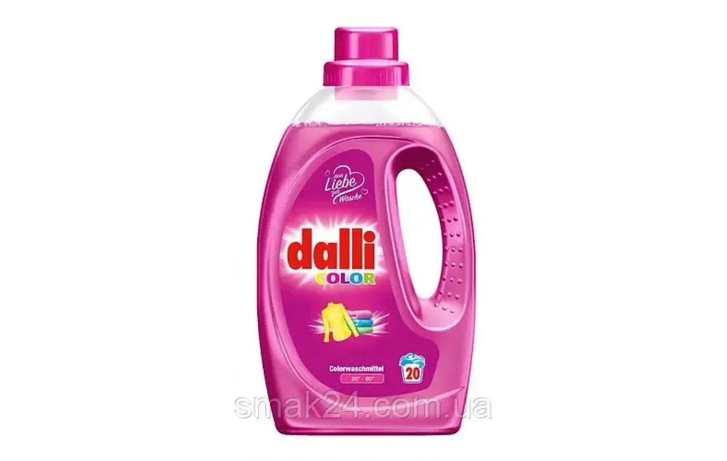 Гель концентрированный для стирки цветных вещей Dalli Color 1.1 л (20 стирок)