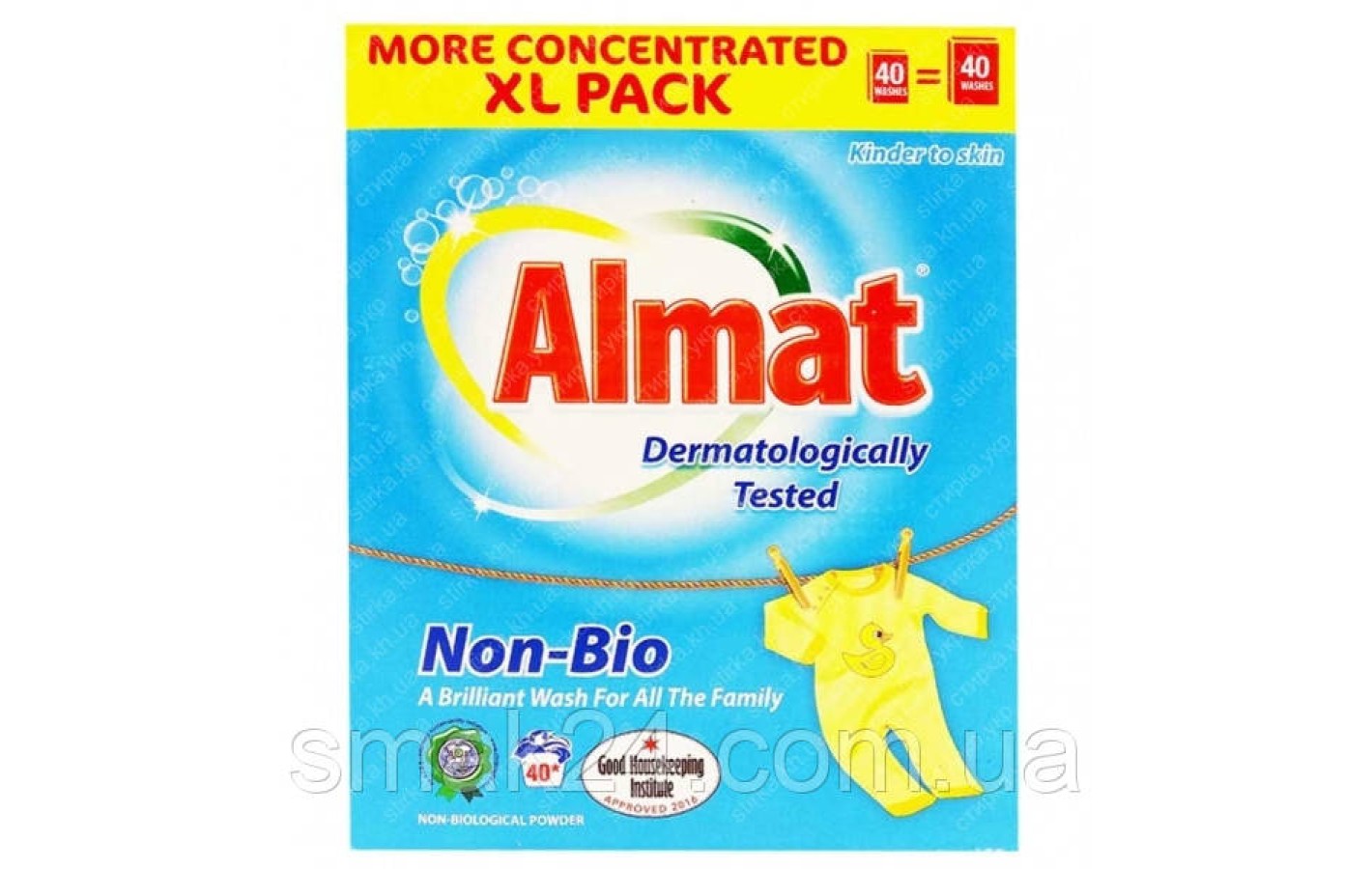 Стиральный порошок Almat Non Bio 2,6 кг, Германия