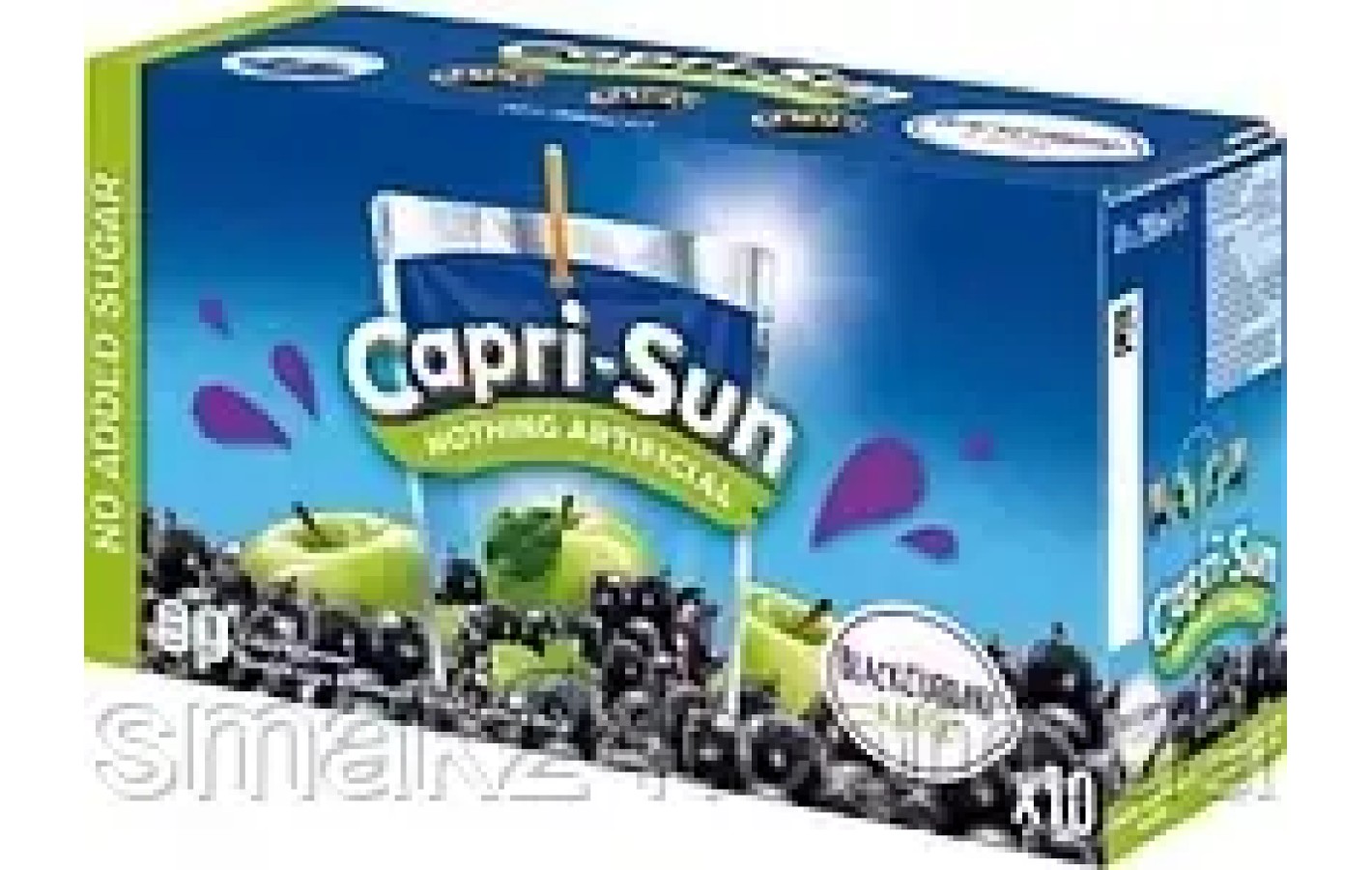 Сок Без сахара Capri-Sun черная смородина, яблоко 200 мл (10шт/1 упак) Германия