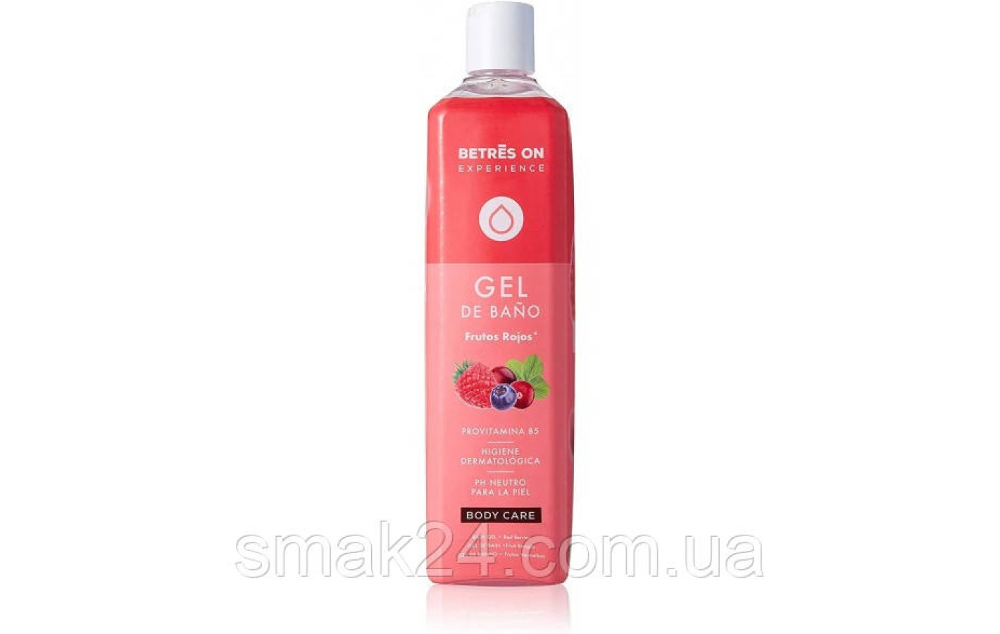 Гель для душа Лесная ягода Betres On Gel de Ducha Frutos Rojos 750мл Испания