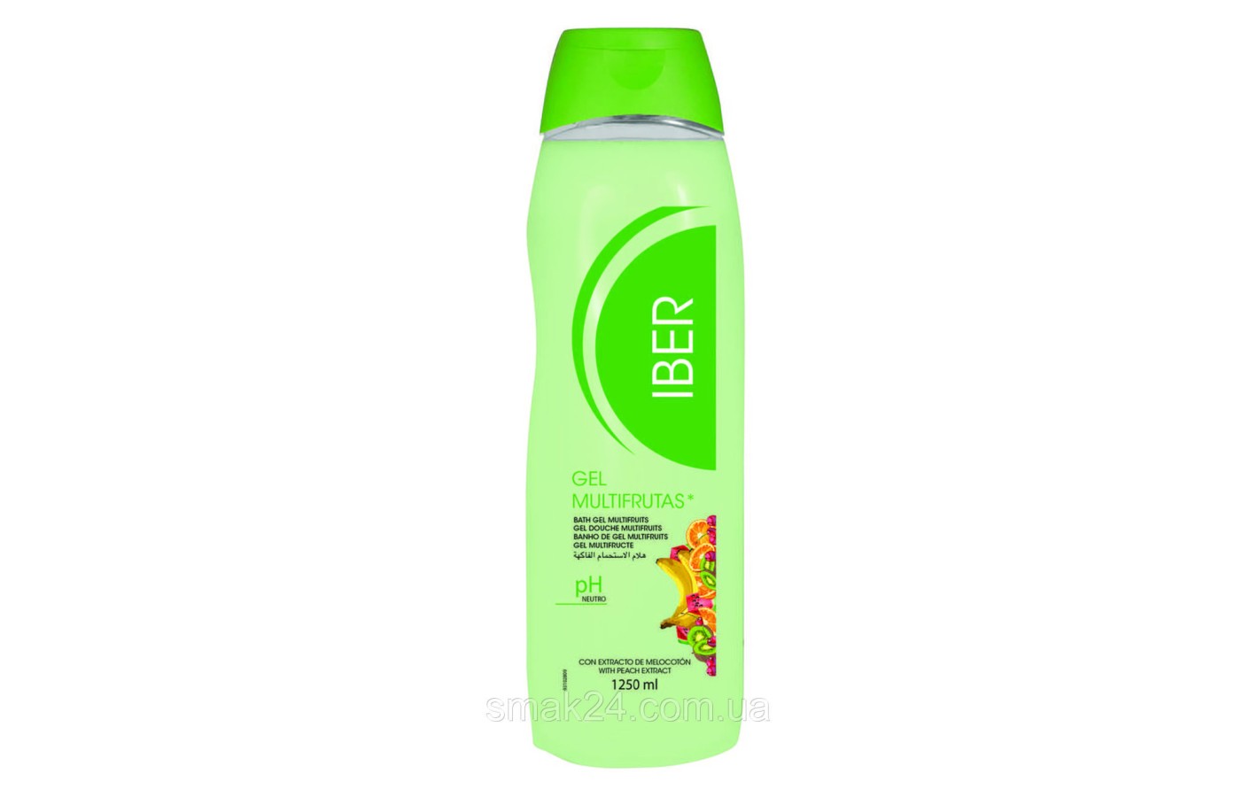Гель для душа Мультифрукт IBER Gel de Ducha Multifrutas 1250мл Испания