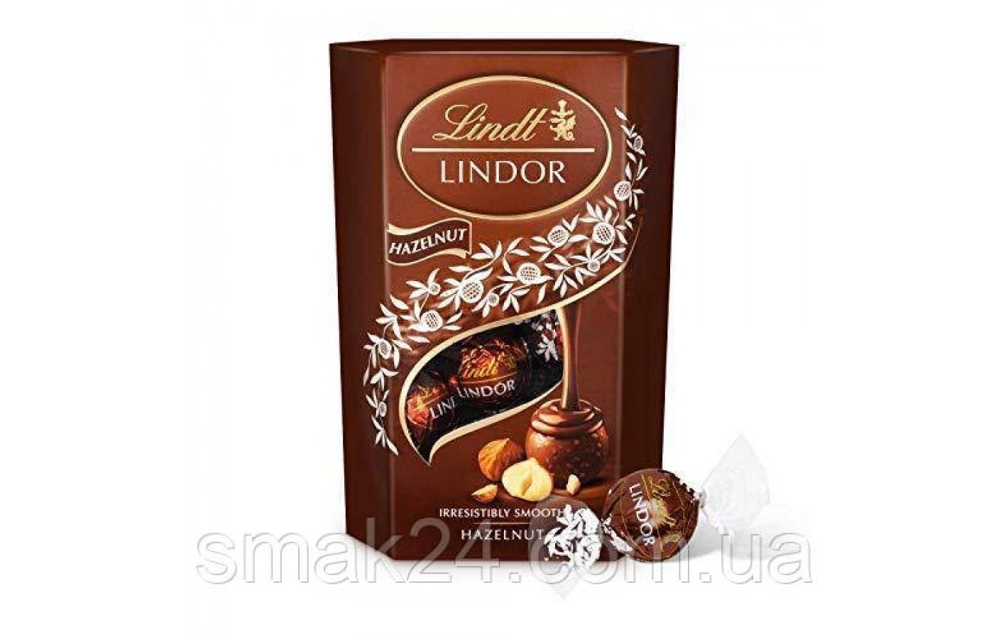 Цукерки шоколадні з лісовим горіхом Lindt Lindor Hazelnut 500 г Швейцарія