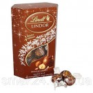 Цукерки шоколадні з лісовим горіхом Lindt Lindor Hazelnut 500 г Швейцарія