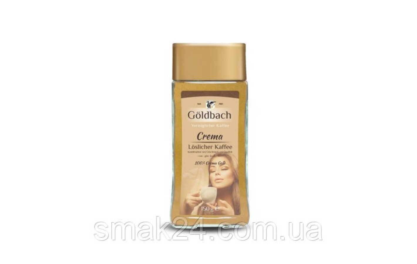 Кофе растворимый Goldbach Crema Германия 150г