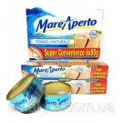 Тунец в собственном соку Mare Aperto Natural 80 г Италия
