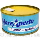 Тунец в собственном соку Mare Aperto Natural 80 г Италия