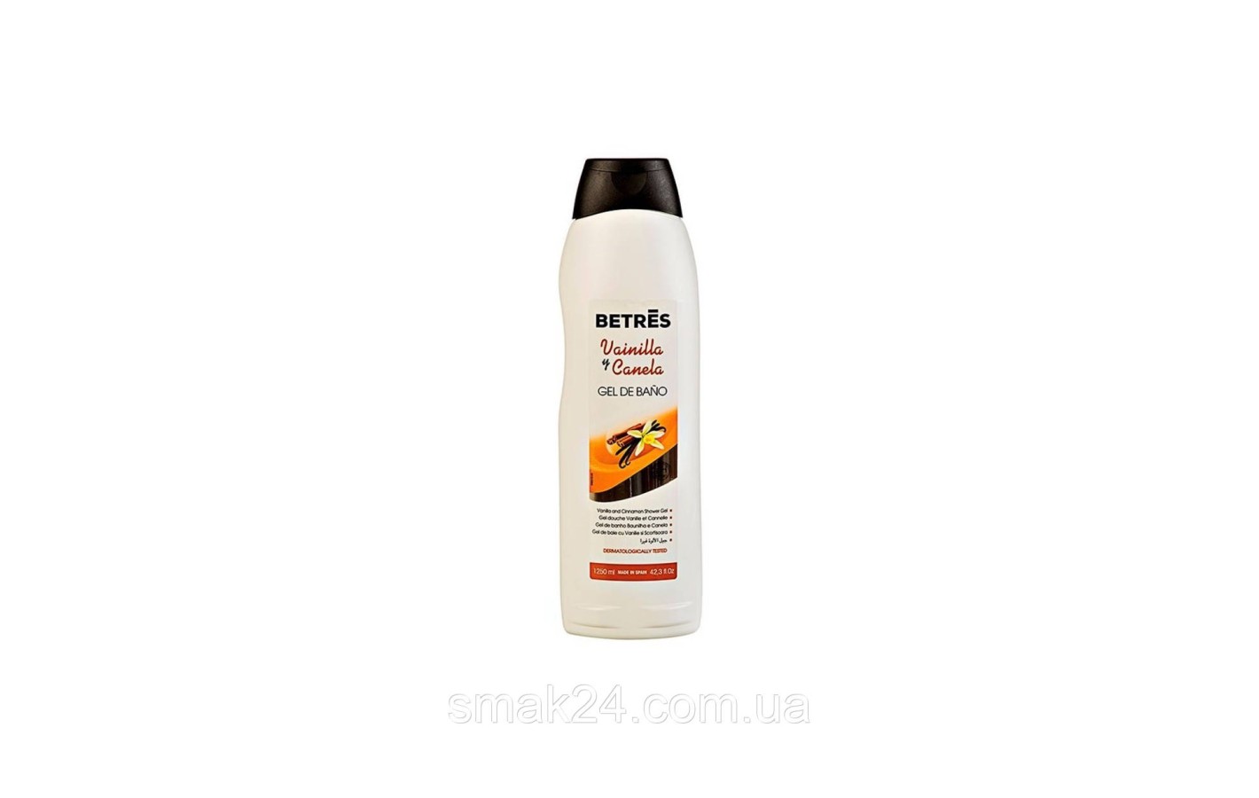 Гель для душу Ваніль і Кориця Betres On Gel de Ducha Naranja 750 мл Іспанія