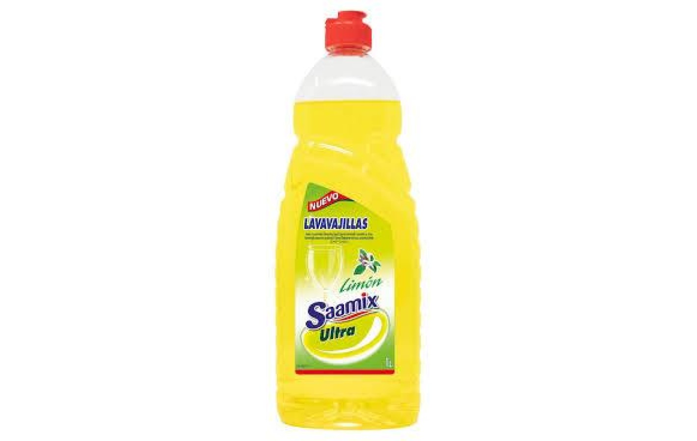 Засіб для миття посуду Лимон Saamix Lavavajillas Limon 1 л Іспанія