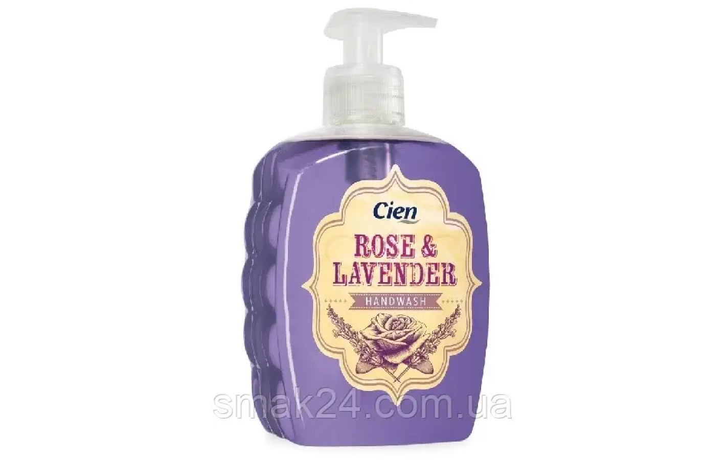 Жидкое мыло с дозатором  Роза и Лаванда Cien Rosa&Lavanda 500мл  Германия