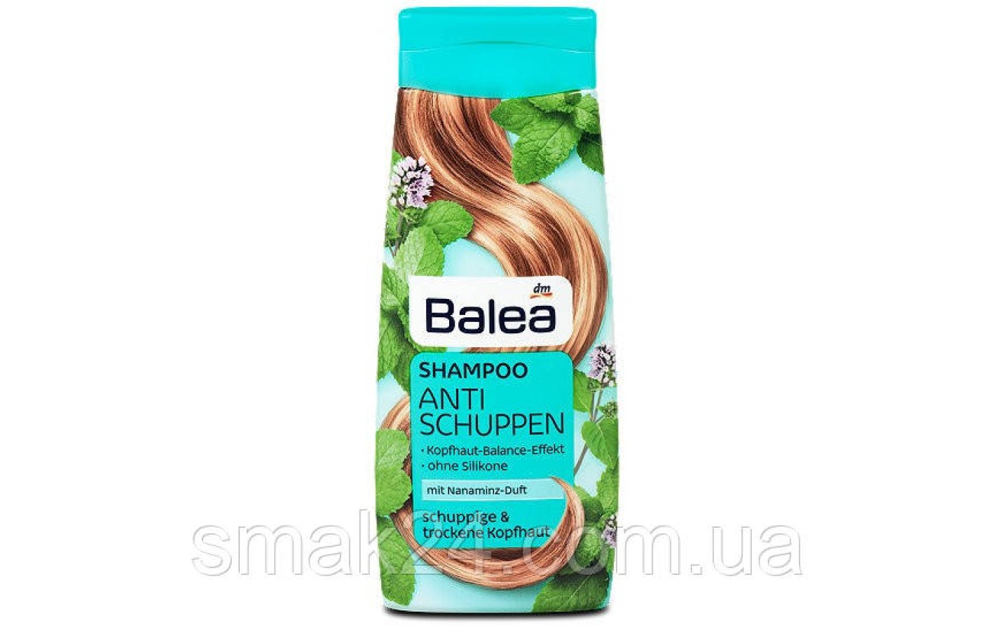 Шампунь проти лупи М'ята Balea Shampoo Anti-Schuppen 300 мл, Німеччина