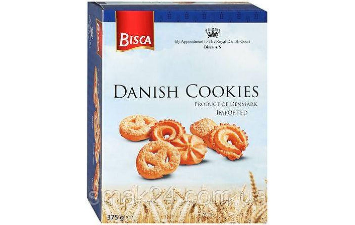 Печиво Датське Bisca Danish Cookies 375 г Данія