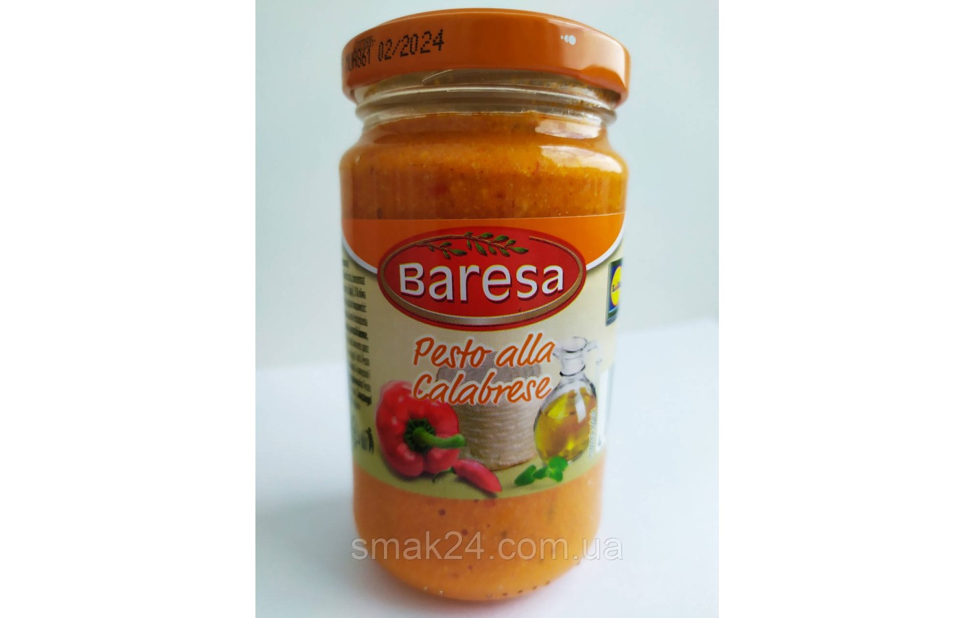 Соус Калабрийский песто Baresa Pesto alla Calabrese Ricotta 190г